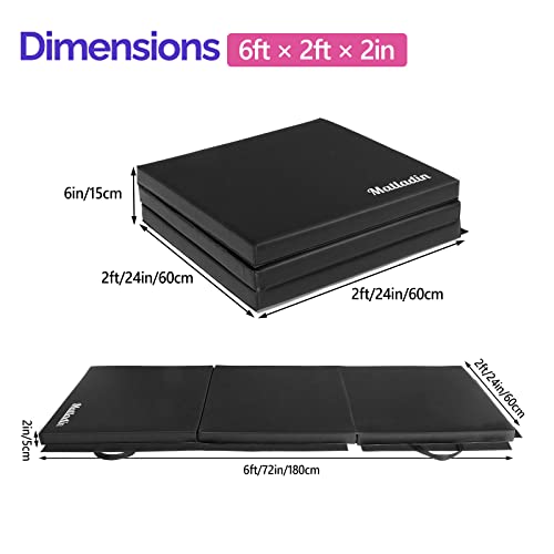 6' Folding Tri-fold Gymnastics Mat J414312