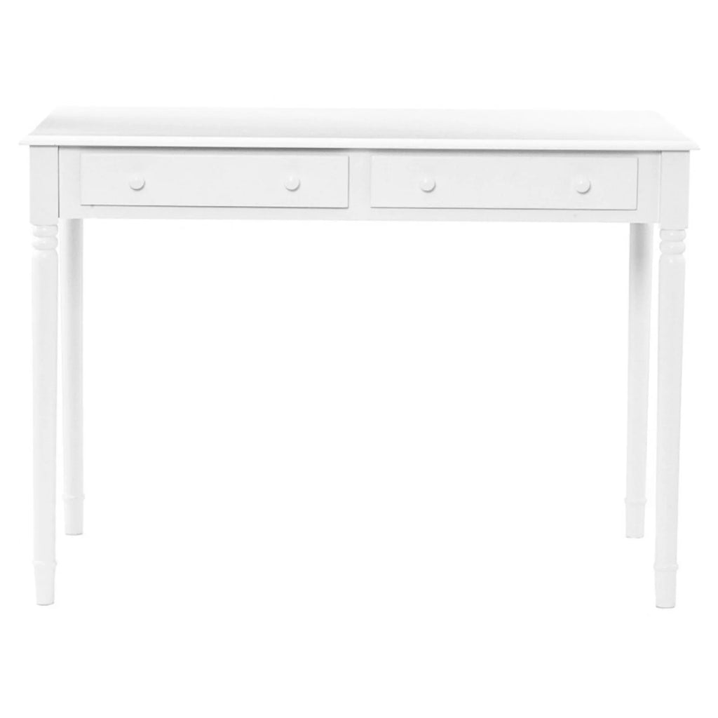 2-Drawer White Desk B575536