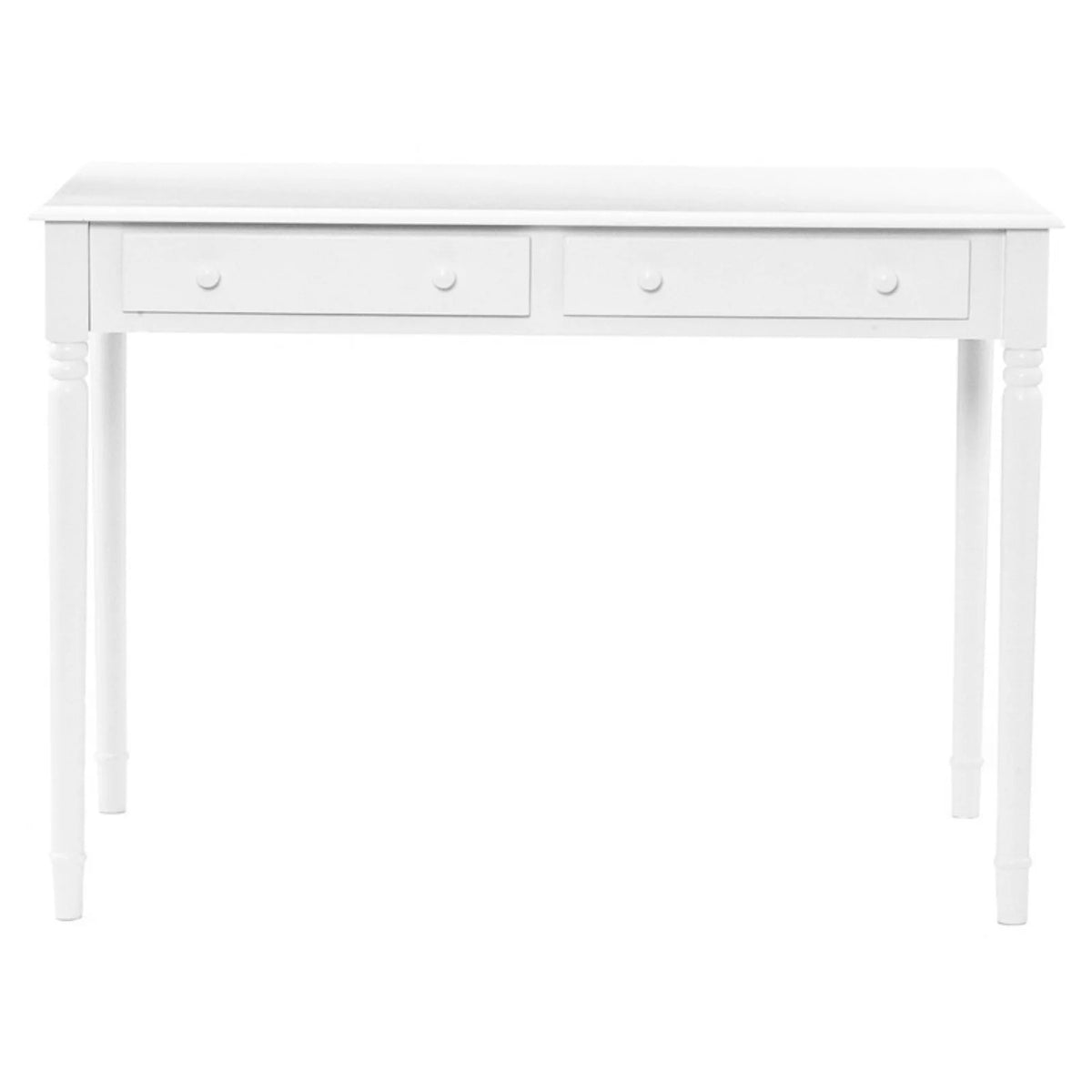 2-Drawer White Desk B575536