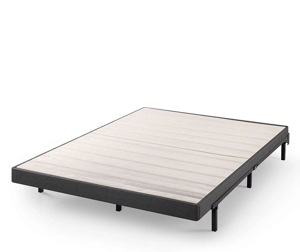 Queen Grey Upholstered Box Spring U73820