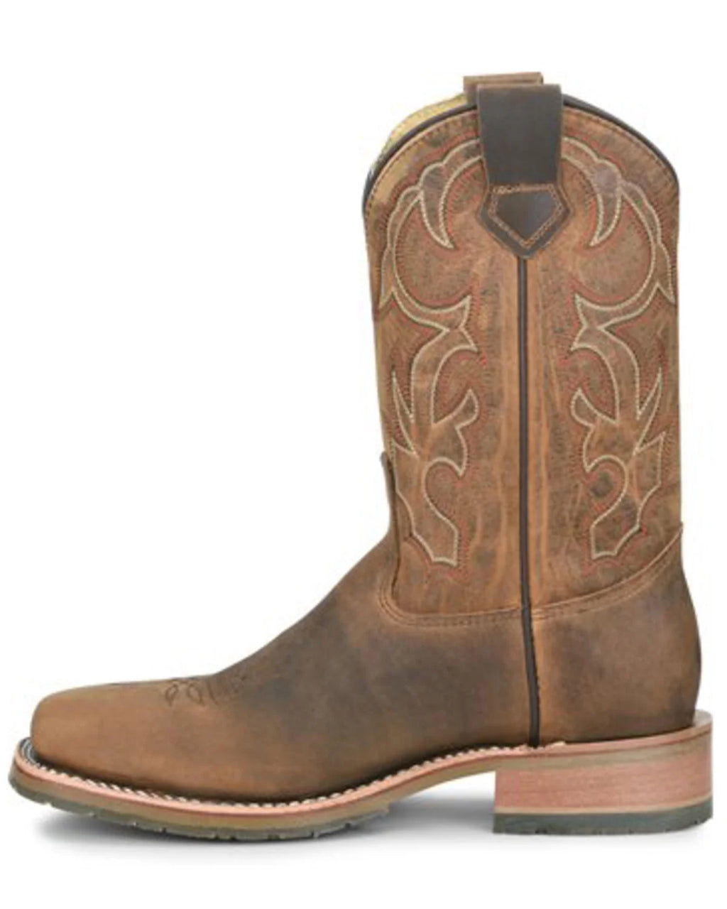 11 Inch Steel Toe Wide Square Roper Boots O549