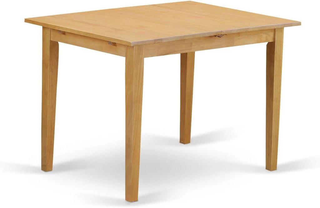 Solid Wood Rectangle Dining Table with Leaf P634