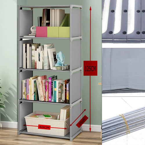 4 Tier Wood Bookcase T13732