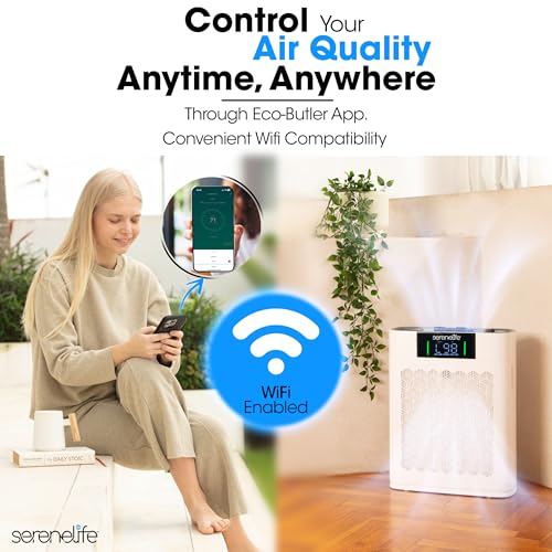 HEPA Air Purifier White 1,800 Sq Ft Y7733