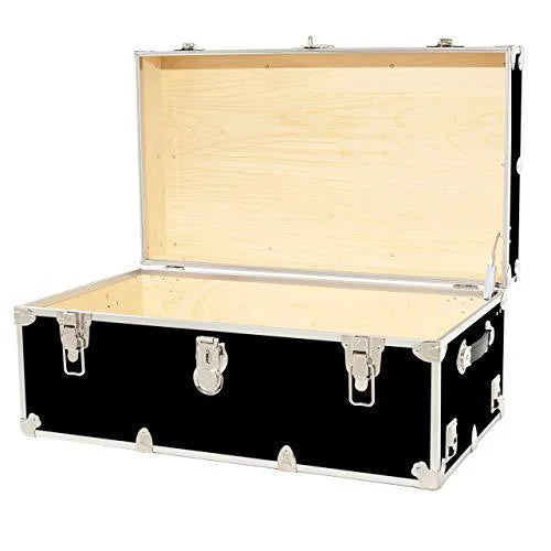 Black Trunk with Removable Wheels B366