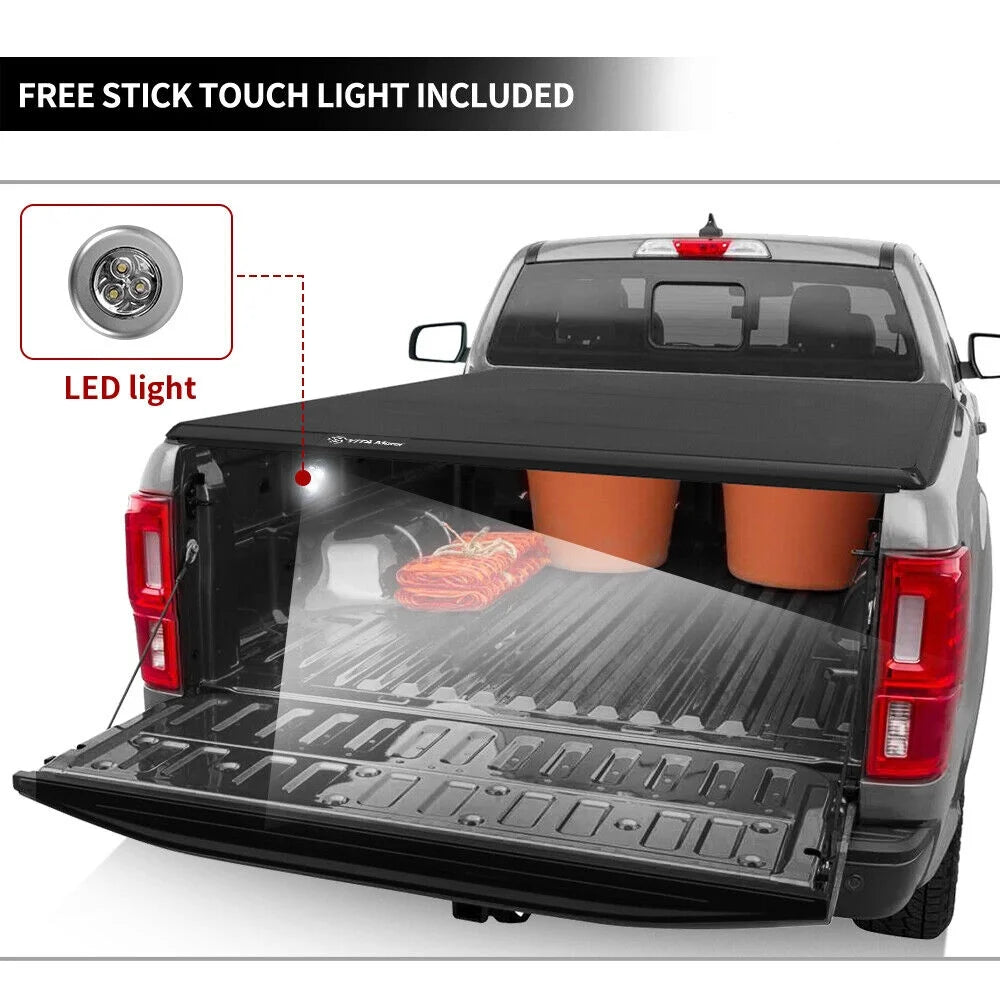 5 ft Soft Tri Fold Truck Bed Tonneau Cover A8424