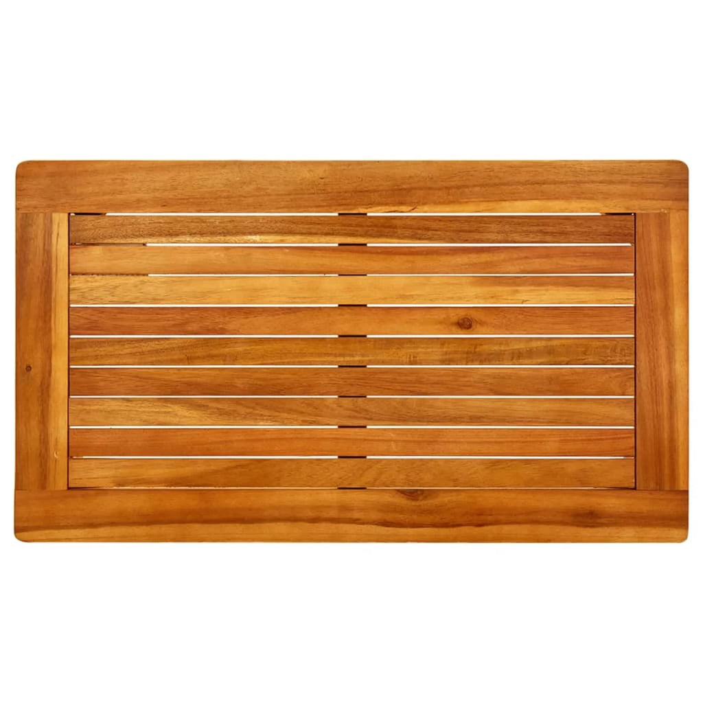 Acacia Wood Slatted Coffee Table G41536