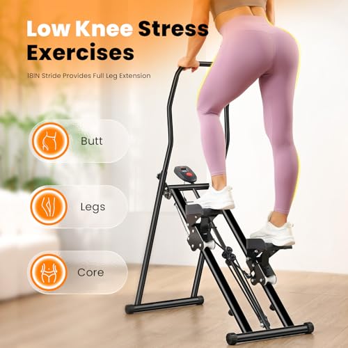 Vertical Climber, Compact Foldable Cardio Stair Stepper X702