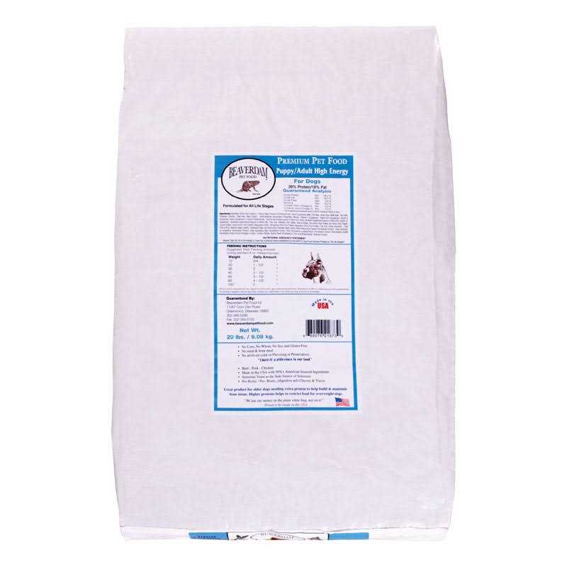 Blue Label Pork and Chicken Dry Dog Food 20 lb S643