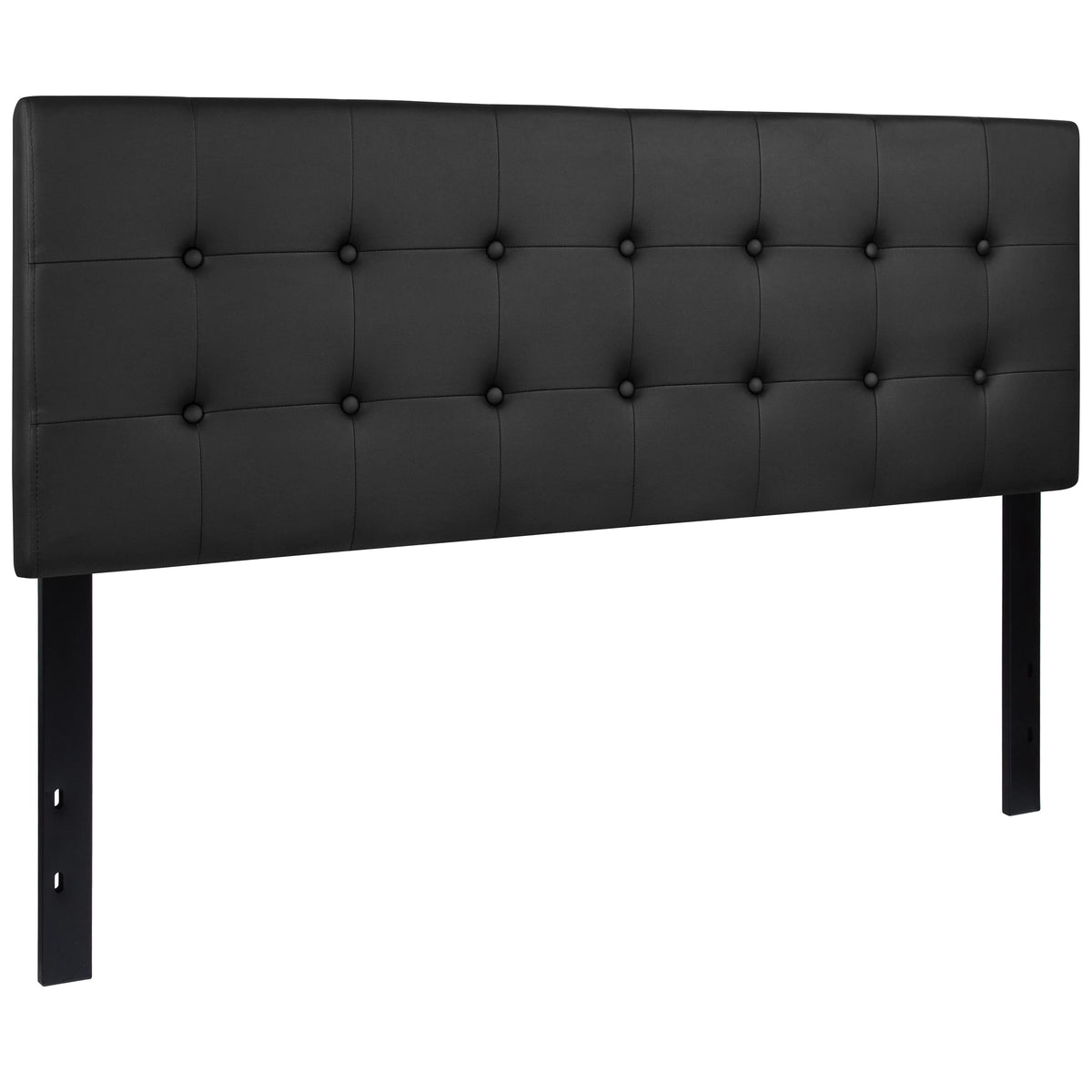 Black Queen Vinyl Headboard Y664309